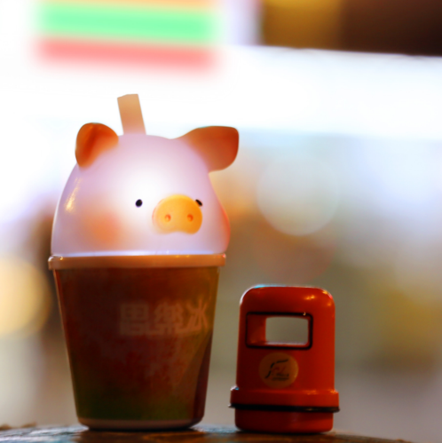 [52TOYS] LuLu Pig x 7 Eleven TINY Convenience Store 1D