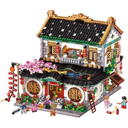 [LOZ] 1034 Family Reunion Dinner LOZ Mini Blocks - Token Studio - LOZ