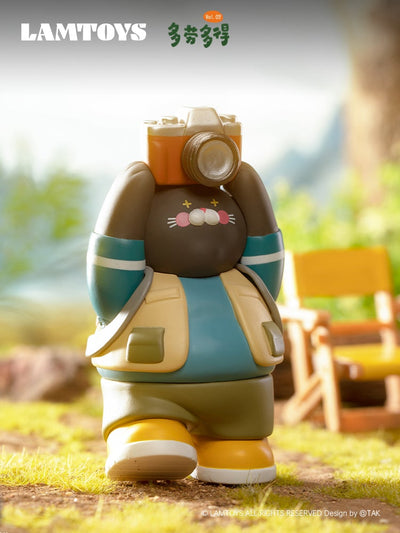 ・NEW ARRIVAL・[LAM TOYS] Uncle Cat Get More Money Go Camping Series Blind Box - Token Studio - LAMTOYS