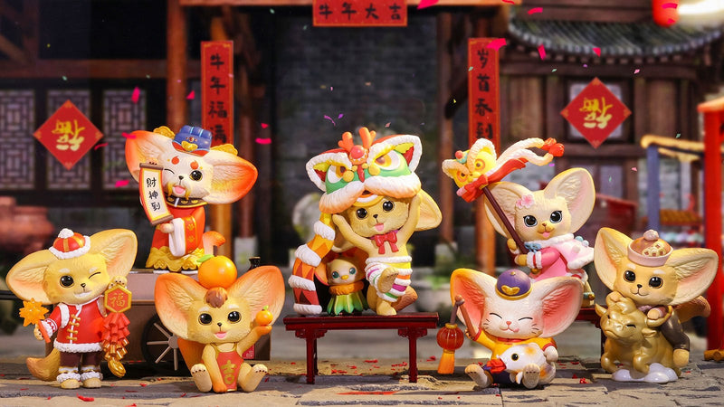 【POP MART】Kenneth New Year Fennec Dance Series Blind Box