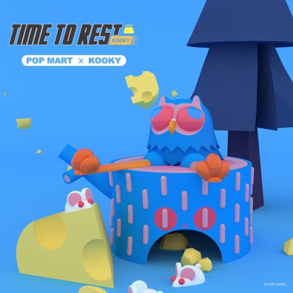 [POP MART] Kooky Time to Rest Series Blind Box