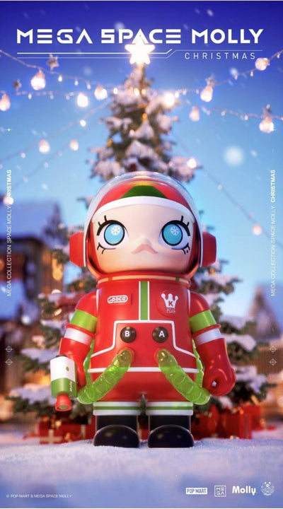[POP MART] Mega Collection 400% Space Molly Figure - Token Studio - POP MART