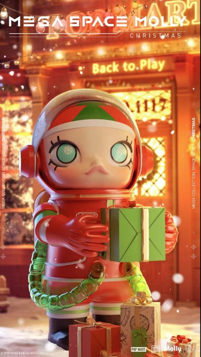 [POP MART] Mega Collection 400% Space Molly Figure - Token Studio - POP MART