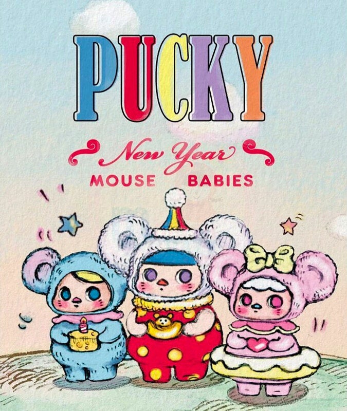 PUCKY New Year Mouse Babies Blind Box Series