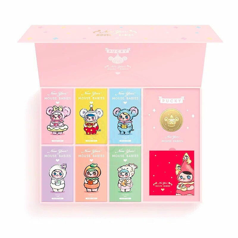 PUCKY New Year Mouse Babies Blind Box Series