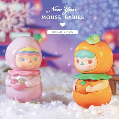 PUCKY New Year Mouse Babies Blind Box Series
