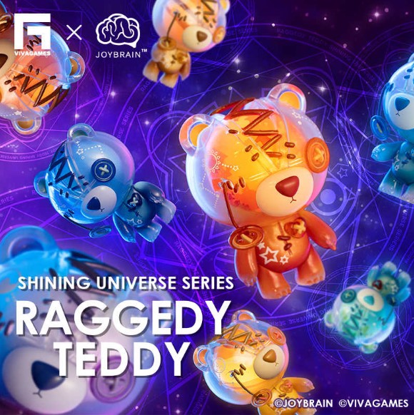 [VIVAGAMES] Raggedy Teddy Shining Universe Series Blind Box