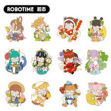 Nanci Chinese Zodiac Series Badge Blind Box