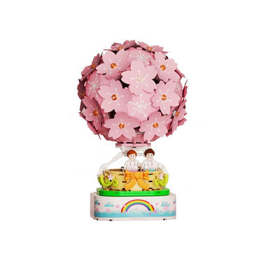 [SEMBO BLOCK] 601150 Cherry Blossom Hot Air Balloon Creator - Token Studio - SEMBO BLOCK