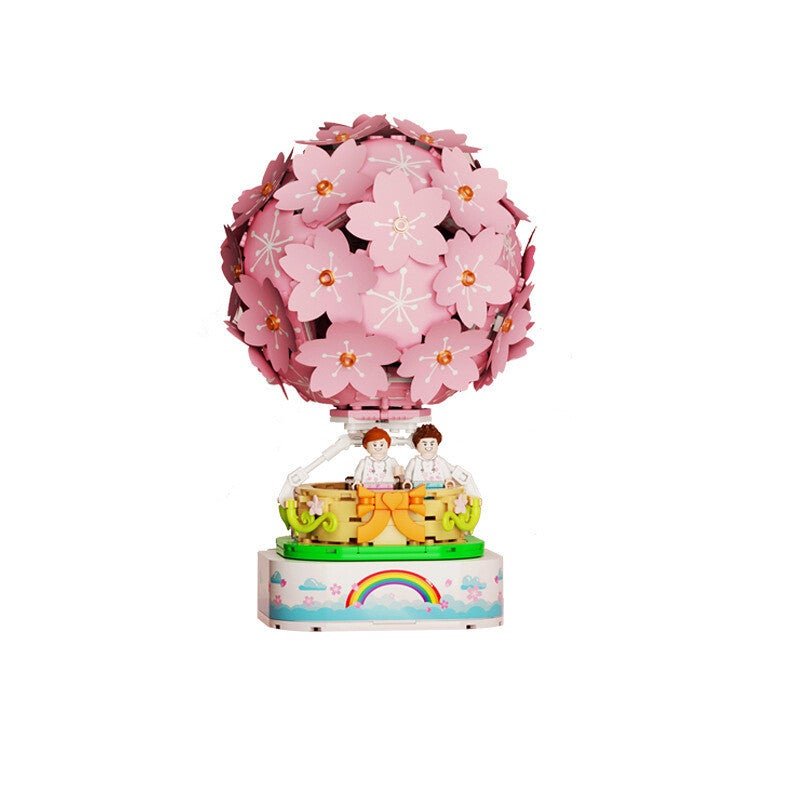 [SEMBO BLOCK] 601150 Cherry Blossom Hot Air Balloon Creator - Token Studio - SEMBO BLOCK