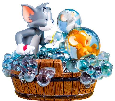 [SOAP STUDIO] Tom & Jerry Bath Time Statue Figure